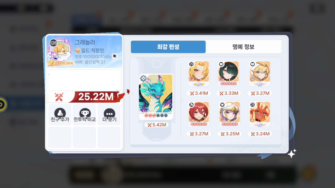 그래놀라 프로필