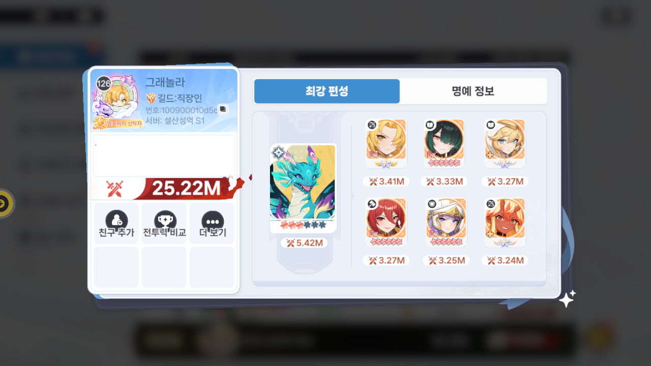 그래놀라 프로필