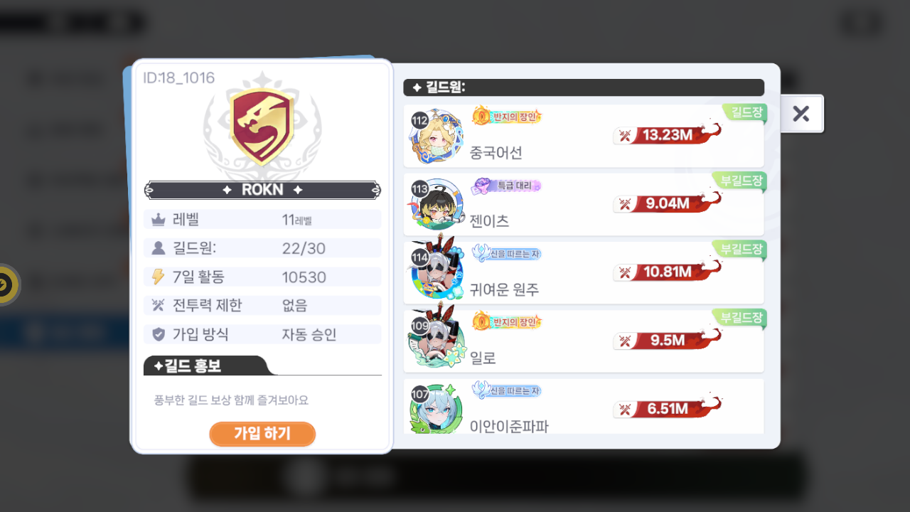 ROKN 길드